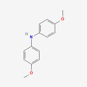 Molecular structure of 4,4'-Dimethoxydiphenylamine