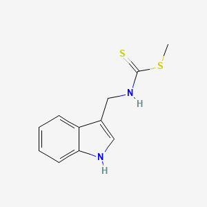 Molecular structure of brassinin