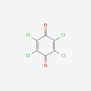 Molecular structure of P-chloranil
