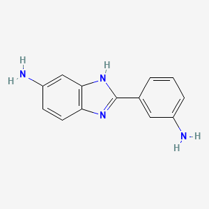 3-(3-Aminophenyl)-5-aminobenzimidazole (2,3,5-ABA)