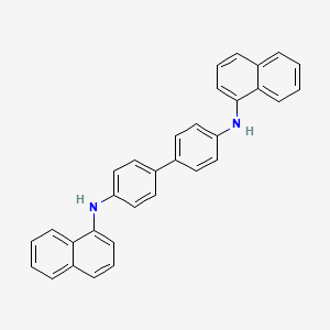 Molecular structure of N,N-di(1-naphthyl)benzidine