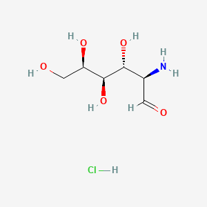 Molecular structure of D-Galactosaminehydrochloride,98%