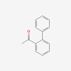 Molecular structure of 2-Acetylbiphenyl