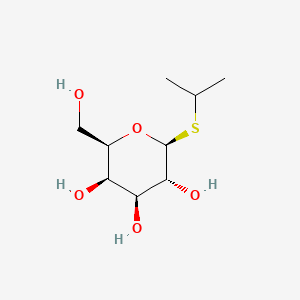 Molecular structure of IPTG