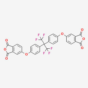 5,5'-(((Perfluoropropane-2,2-diyl)bis(4,1-phenylene))bis(oxy))bis(isobenzofuran-1,3-dione)