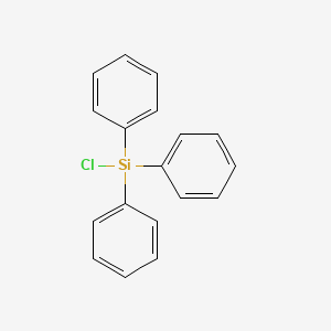Molecular structure of Chlorotriphenylsilane