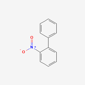 Molecular structure of 2-Nitrobiphenyl